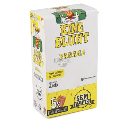 Blunt King Banana (Sem Tabaco) (Caixa com 25)