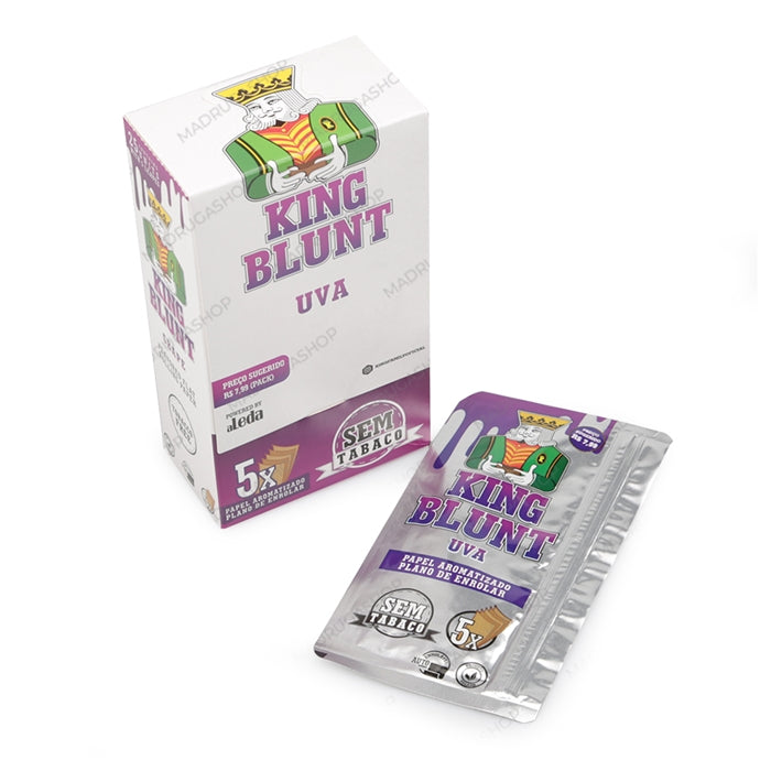 Blunt King Uva (Sem Tabaco) (Caixa com 25)