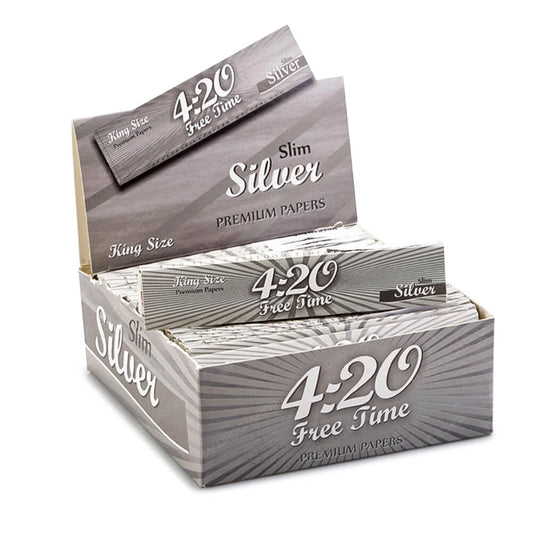 Seda 4:20 Slim Silver King Size (Display com 50)