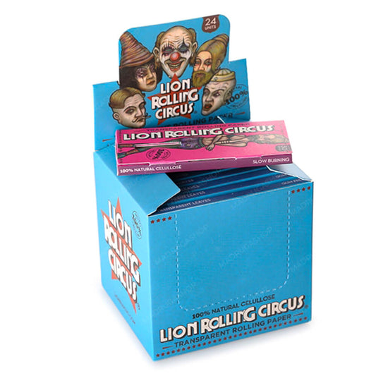 Seda Lion Rolling Circus de Celulose 1 1/4 (Display com 24)